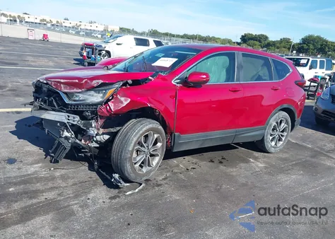 2021 Honda Cr-V 2Wd Ex-L z USA, uszkodzony, nr VIN 7FARW1H8XME023996